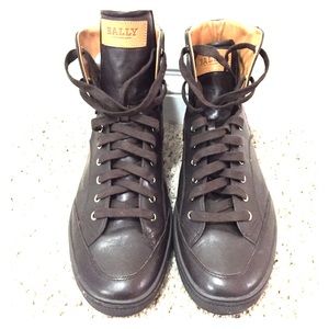 ***Bally Oldman High Top Sneaker***